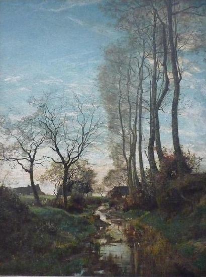 Hippolyte Boulenger Josaphat Valley at Schaarbeek Germany oil painting art
